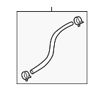 254201M200 - Cooling System: Lower Hose for Kia Image