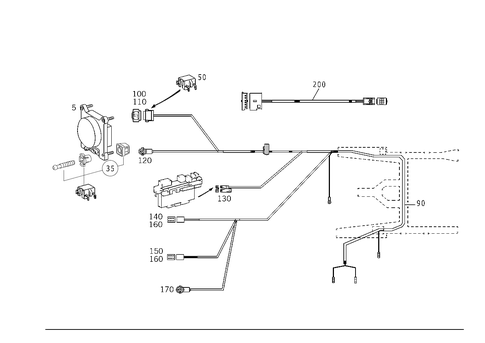 Proximity-Controlled Cruise Control for 2006 Mercedes-Benz CL55 AMG #0