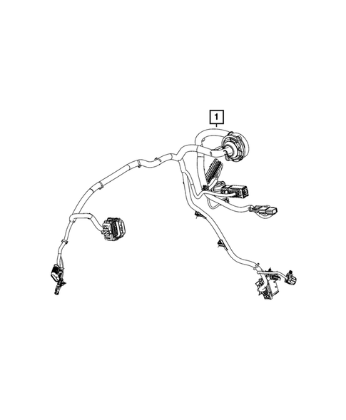 Wiring, Headlamp to Dash for 2024 Ram 3500 #18