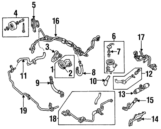 4985063U01 - : Pressure Valve Bracket for Infiniti Image