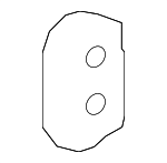 8712806010 - HVAC: Heater Core Grommet for Toyota Image