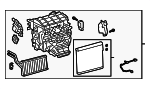 8705006890 - HVAC: AC &amp; Heater Assembly for Toyota Image