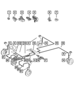 5119689AA - Service Brakes: Brake Line Clip, As Required for Dodge: Sprinter 2500, Sprinter 3500 Image