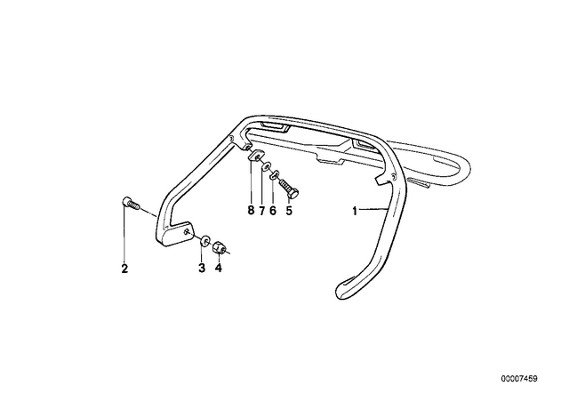 52531452662 - : Right Base                for BMW-Motorrad Image