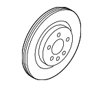 LR187240 - : Disc Brake Rotor for Land Rover: Defender 110, Defender 130, Defender 90 Image