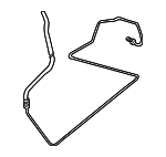 30647550 - Steering: Power Steering Return Hose for Volvo: C70 Image