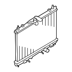 21410ZW40A - Cooling System: Radiator for Nissan: Versa Image image
