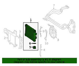 Genuine OEM Oil Cooler | 463-500-33-02-64 | Fits Select 2019-2024 ...