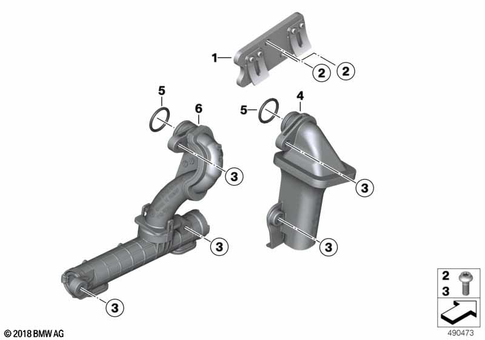Oil Pump with Filter Screen and Drive for 2021 BMW-Motorrad R 1250 RS #1