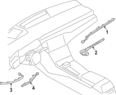 Instrument Panel Components for 2024 Audi RS7 Sportback #0