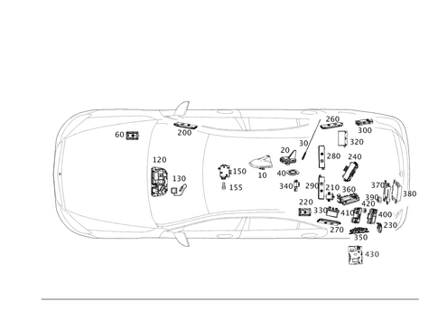 Antenna, Antenna Amplifier and Wiringharnesses for 2018 Mercedes-Benz S65 AMG #0