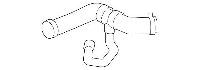 2007-2009 Jaguar Upper Hose C2P2157 | OEM Parts Online