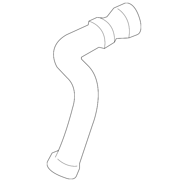 2007-2009 Jaguar Heater Hose C2P2164 | OEM Parts Online