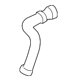 C2P2164 - : Heater Hose for Jaguar: XK, XKR Image