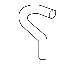 AJ811766 - Cooling System: Water Hose for Jaguar Image