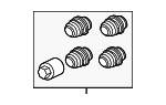 T2H36567 - Suspension: Wheel Lock Kit for Jaguar Image