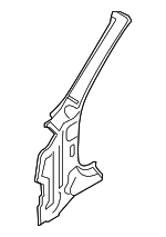 41007494520 - Body: Hinge Pillar for BMW: 840i, 840i xDrive, M8, M850i xDrive Image