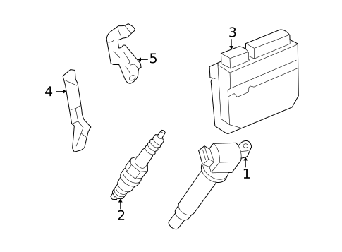 Control Modules for 2009 Toyota Matrix #0