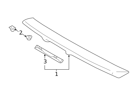 Spoiler for 2011 Suzuki SX4 #0