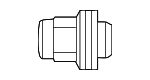C2C35294 - Suspension: Wheel Nut for Jaguar Image