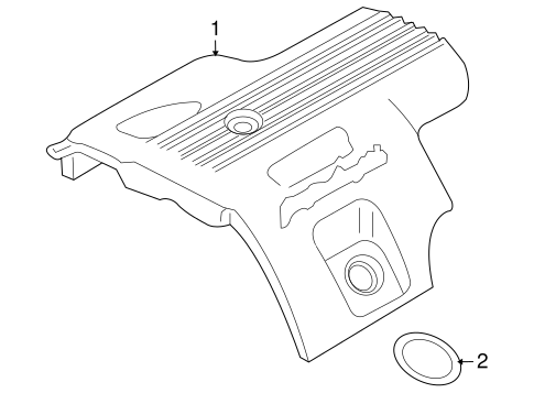 Engine Appearance Cover for 2005 Chevrolet Impala | OEM