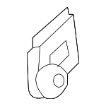 84658SJAA03ZA - Body: Access Cover for Acura: RL Image