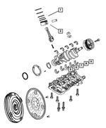 68233351AA - Engine 4.7L Eight Cylinder: Piston Pin And Rod for Mopar Image