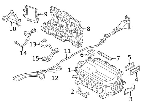 Electrical Components for 2012 Nissan LEAF #3
