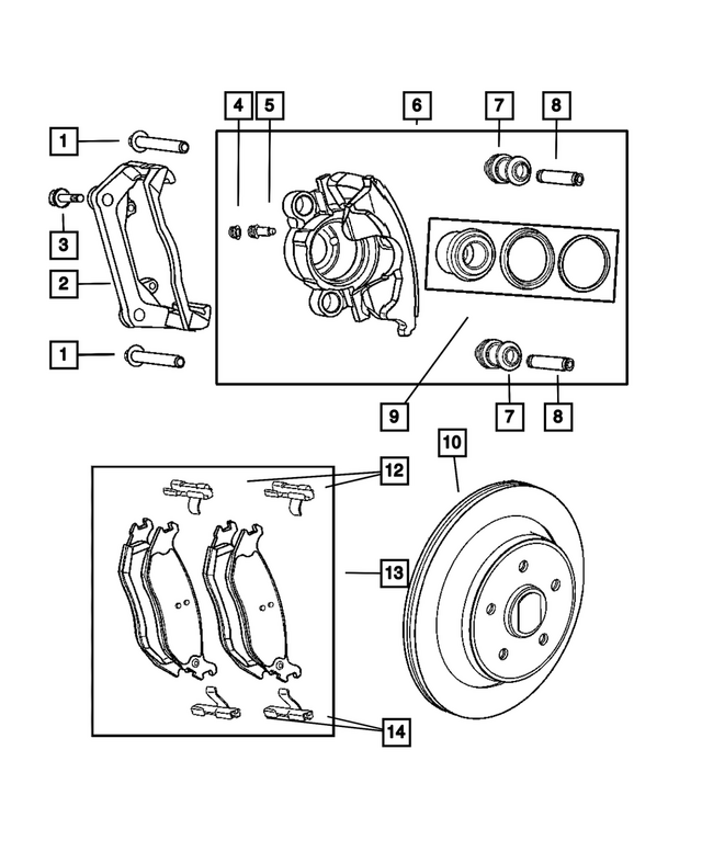 5143401AA - Service Brakes: Brake Bleeder Screw for Mopar Image image