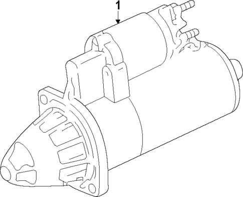 Starter for 2016 Audi A8 Quattro #1