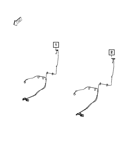 Wiring-Body and Accessories for 2014 Ram ProMaster 2500 #6