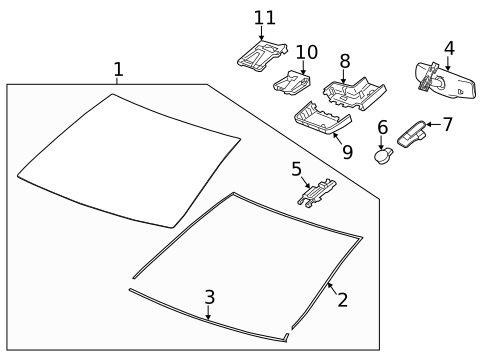 Lane Departure Warning for 2017 Cadillac CT6 #3