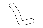 19502PLC000 - Belts &amp; Cooling: Radiator Coolant Hose for Honda Image