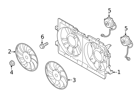 Cooling Fan for 2022 Subaru Impreza #1