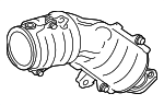 17400F0040 - Exhaust: Catalytic Converter for Toyota Image
