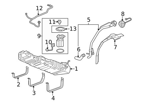 Hardware, Fasteners & Fittings for 2007 Saturn Relay #0