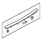 4G8945097 - : High Mount Lamp for Audi: A7 Quattro, RS7, S7 Image