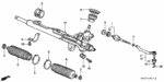 91411S87A01 - Chassis: NUT, HEX. (14MM) for Honda Image