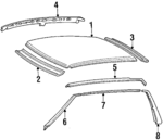 70540SA6672ZZ - : Rail for Honda Image