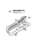 52110392AB - Wheels, Covers and Jacks: Jack Caution Label for Mopar Image