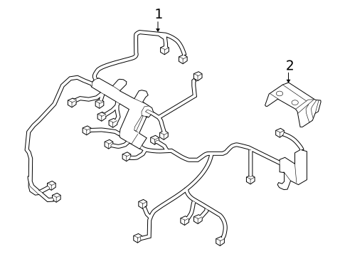 Wiring Harness for 2006 Hyundai Sonata #0