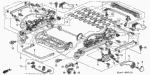 90143ST5900 - Interior/Bumper: BOLT-WASHER (8X21) for Honda Image