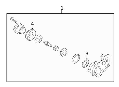 Water Pump for 2004 Ford Escape #0