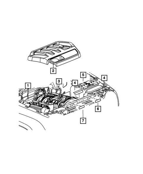 Under Hood for 2011 Jeep Patriot #0