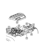 68070604AA - Labels: Air Conditioning System Label for Mopar Image