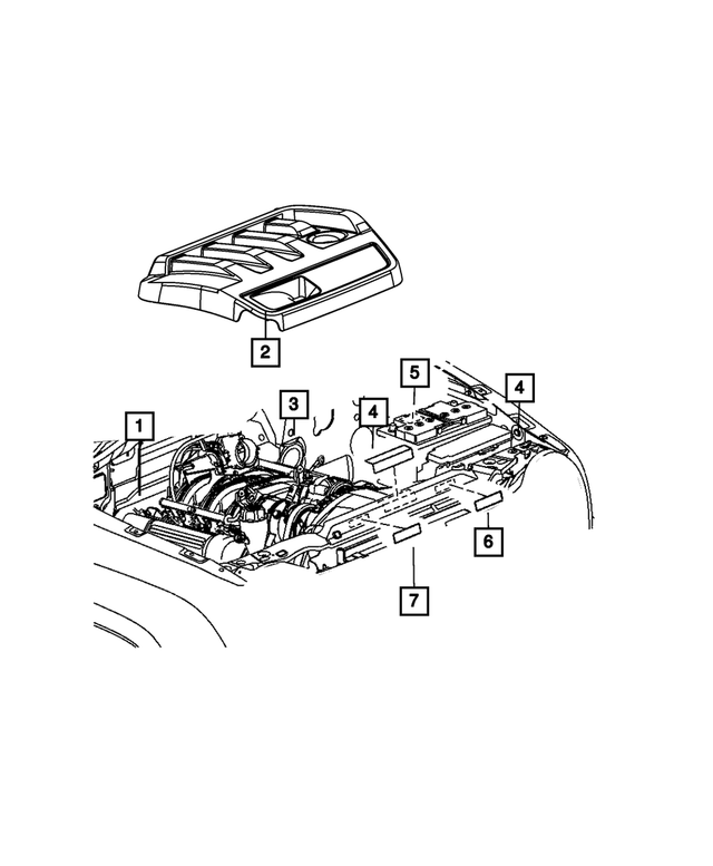 68070604AA - Labels: Air Conditioning System Label for Mopar Image image