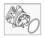 LR081578 - Cooling System: Water Pump Assembly for Land-Rover Image