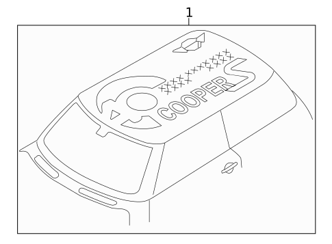 Stripe Tape for 2005 Mini Cooper #9