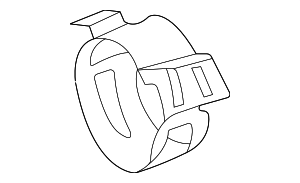 N0206096 - Cooling System: Breather Tube Clamp for Porsche Image