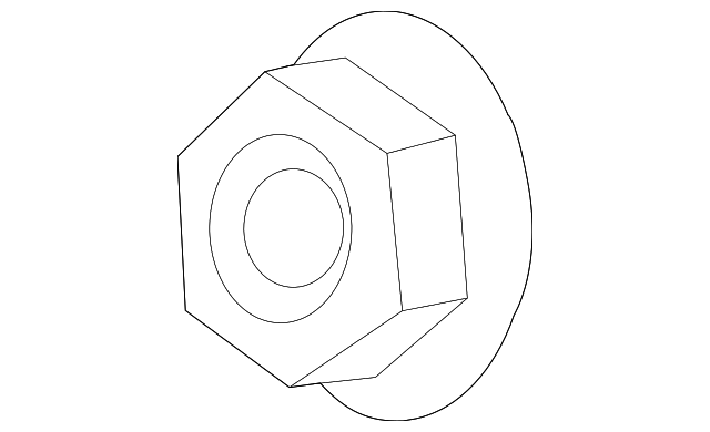 Regulator Assembly Nut - Porsche (N-905-708-02)
